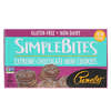 Simplebites, мини печенье с высоким содержанием шоколада, 7 унций (198 г)