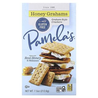 Pamela's Products, Honey Grahams, 212,6 г (7,5 унции)