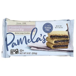 Pamela's Products, 피지스 앤 제이미스, 특 대형 쿠키, 미션 무화과, 9oz(255g)