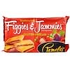 Gluten-Free Figgies & Jammies, Extra Large Cookies, Strawberry & Fig, 9 oz (255 g)