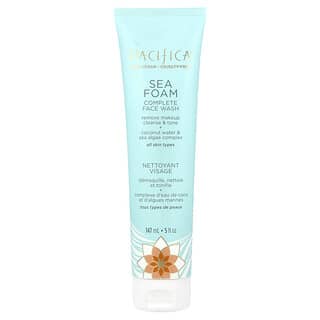 Pacifica, Espuma marina, Jabón líquido facial completo, Todo tipo de piel, 147 ml (5 oz. líq.)