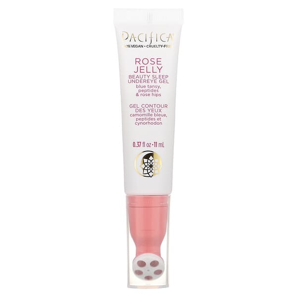 Pacifica, Rose Jelly, Beauty Sleep Undereye Gel, 0.37 fl oz (11 ml)