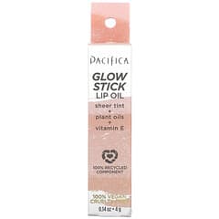 Pacifica, Glow Stick Lip Oil, Pale Sunset, 0.14 oz (4 g) (Discontinued Item) 