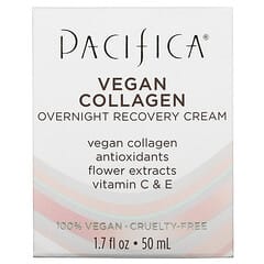 Pacifica, Vegan Collagen, Overnight Recovery Cream, 1.7 fl oz (50 ml)