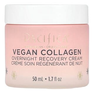 Pacifica, Collagene vegano, crema per il recupero notturno, 50 ml