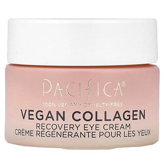 Pacifica, Kolagen Vegan, Krim Mata Pemulihan, 15 ml (0,5 ons cairan)