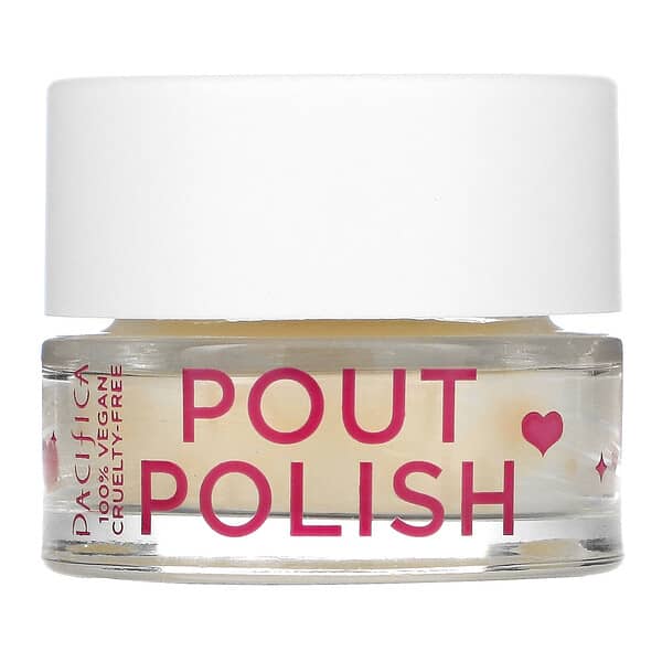 Pacifica‏, Pout Polish Gentle Lip Scrub, 0.63 oz (18 g) (פריט שאינו נמכר עוד באתר) 