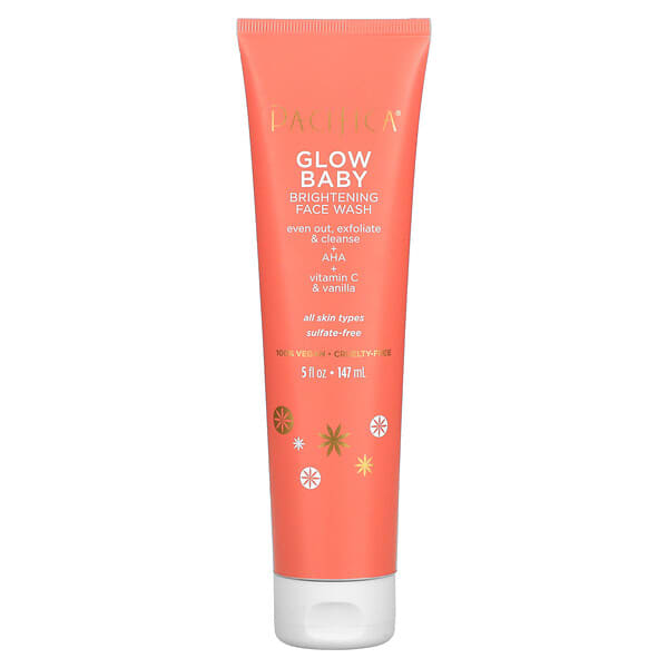 Pacifica, Glow Baby Brightening Face Wash, aufhellendes Gesichtswasser, 147 ml (5 fl. oz.)