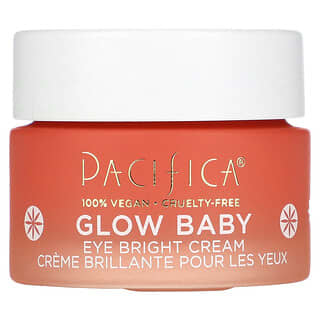Pacifica, Glow Baby, Eye Bright Cream, Fragrance Free, 0.5 fl oz (15 ml)
