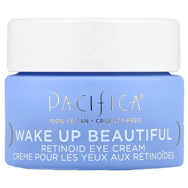 Pacifica, 웨이크업 뷰티풀, 레티노이드 아이 크림, 15ml(0.5fl oz)