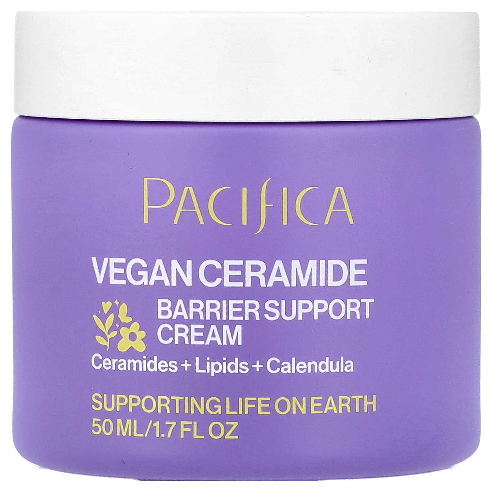 Vegan Ceramide Barrier Support Cream, 1.7 fl oz (50 ml)