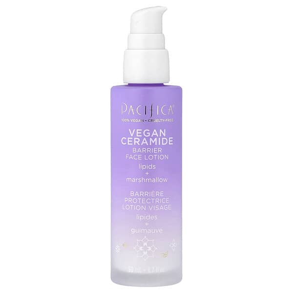 Pacifica, 비건 세라마이드, 배리어 페이스 로션, 향료 무함유, 50ml(1.7fl oz)