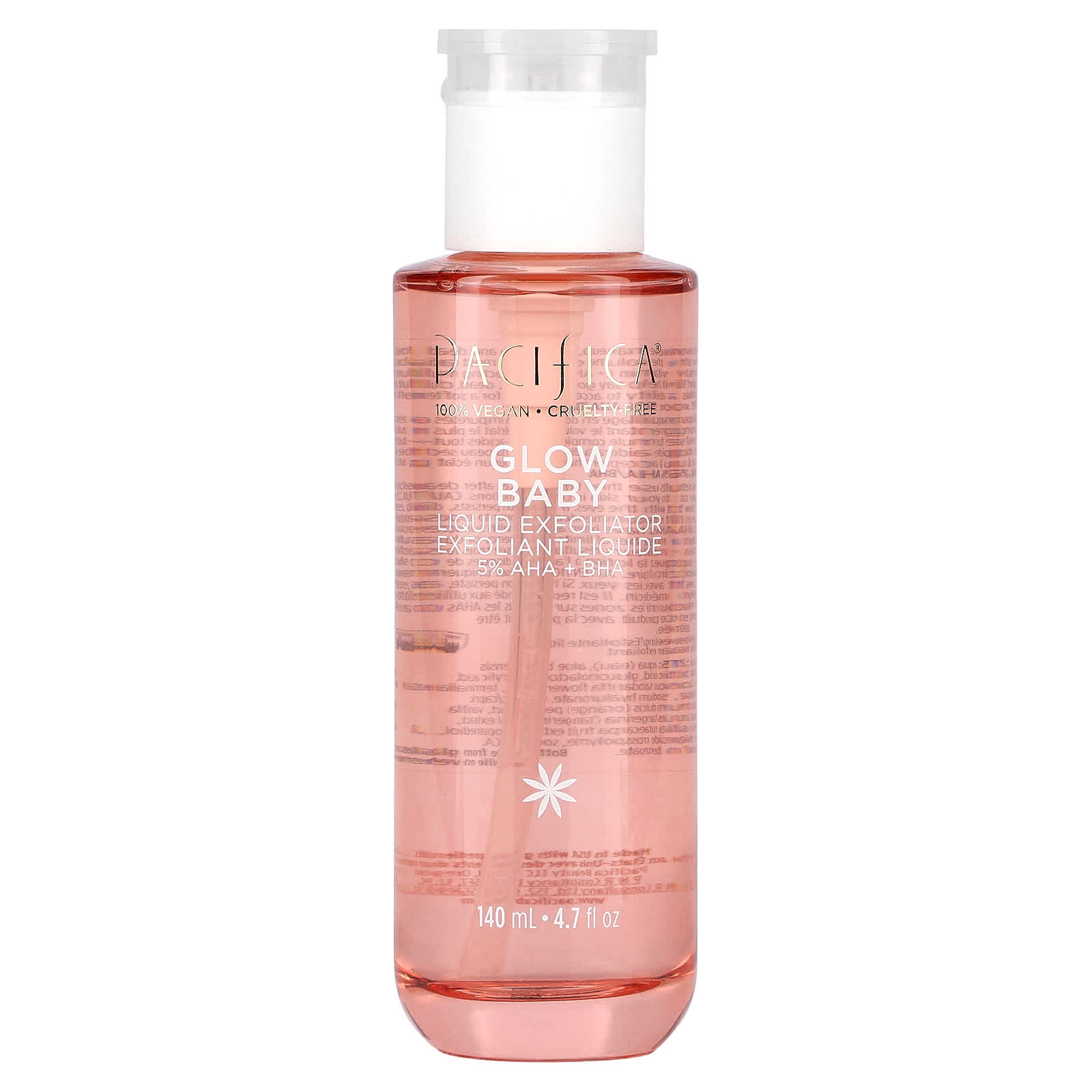 Pacifica, Glow Baby, Liquid Exfoliator, 4.7 fl oz (140 ml)