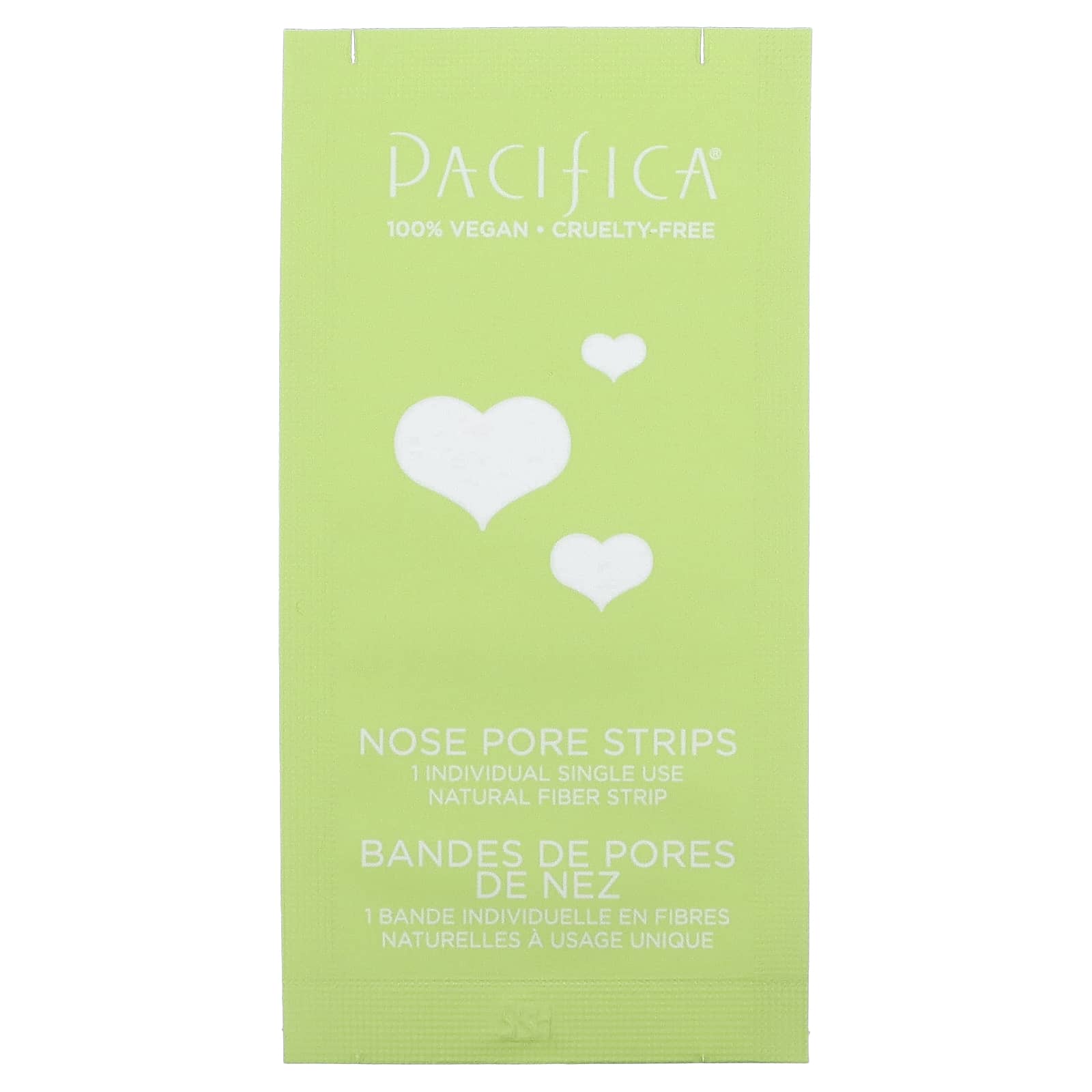 Pacifica, Kale Detox Pore Strips, 6 Individual Single Use Natural Fiber Strips Image 4