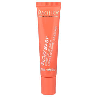 Pacifica, Glow Baby, komplext läppbalsam, orange drömliknande, 15 ml