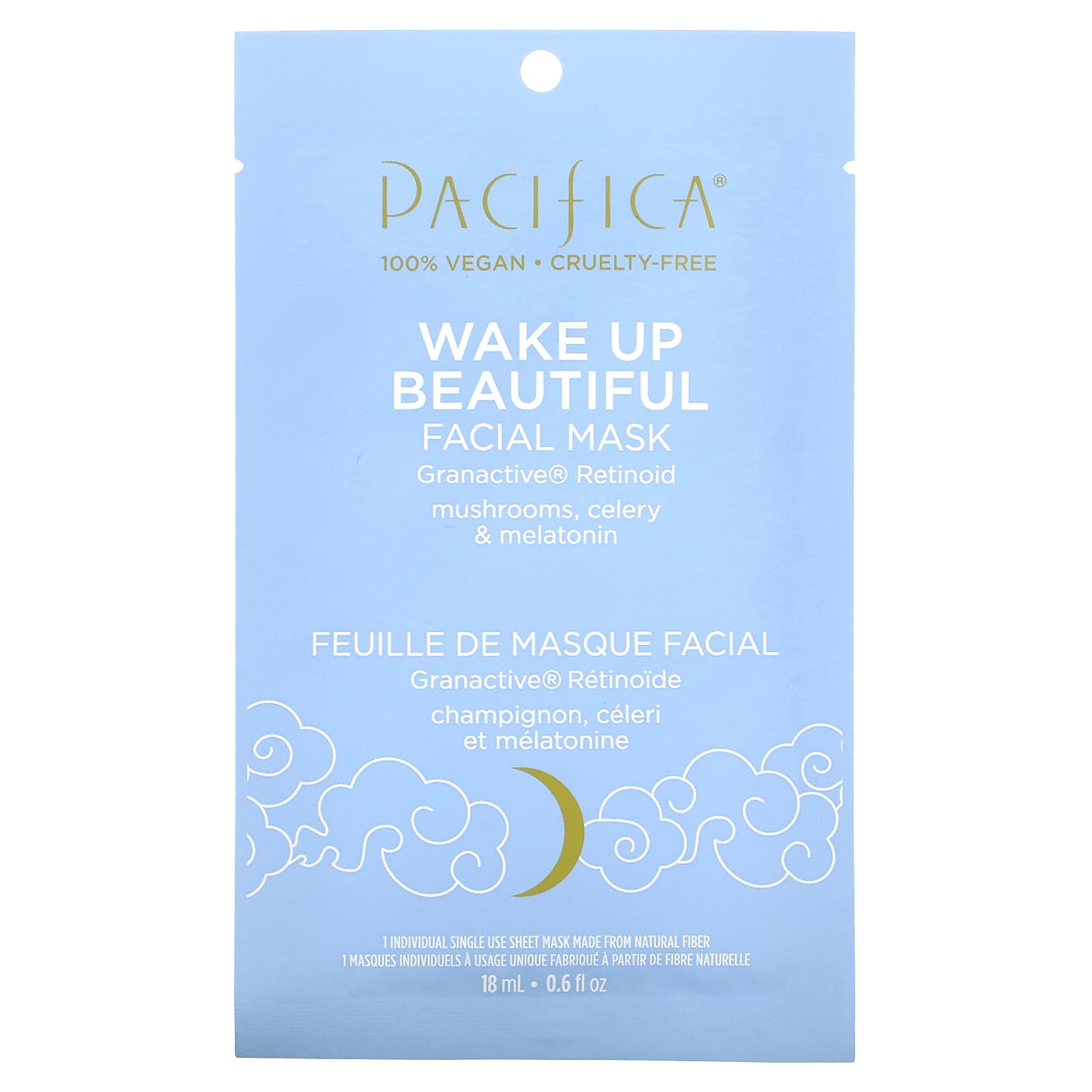 Pacifica, Wake Up Beautiful, Facial Beauty Mask, Granactive Retinoid, 1