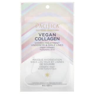 Pacifica, Collagène vegan, Hydro-traitement des rides sous les yeux et du sourire, 4 patchs, 10 ml