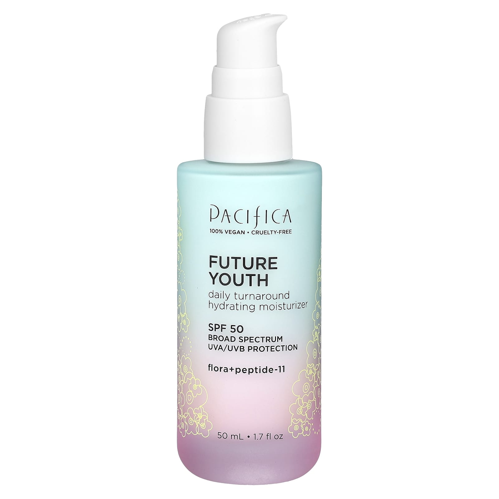 Future Youth, Daily Turnaround Hydrating Moisturizer, SPF 50, 1.7