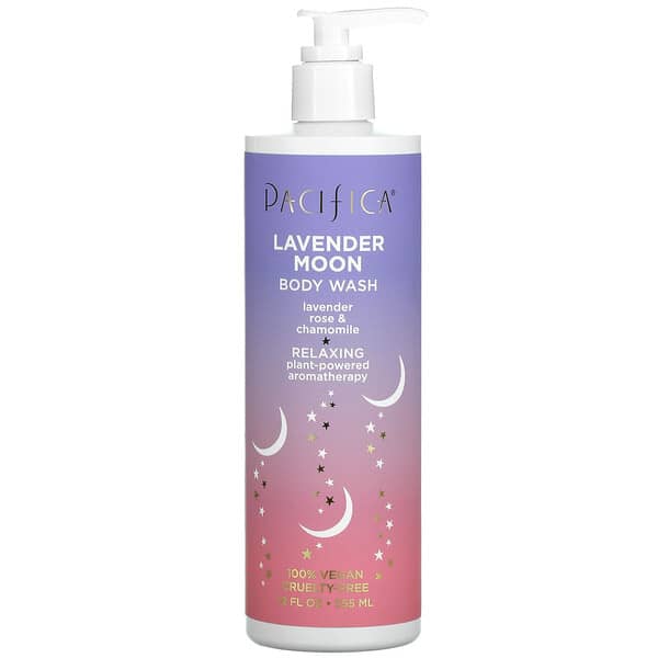 Pacifica‏, Lavender Moon, Body Wash, Lavender Rose & Chamomile, 12 fl oz (355 ml)