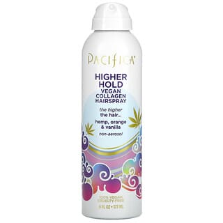 Pacifica, Higher Hold, Vegan Collagen Hairspray, 6 fl oz (177 ml)