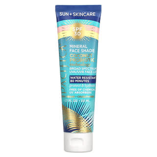 Pacifica, Sun + Skincare 礦物面部抗曬乳，SPF 30，椰子益生菌科技，1.7 液量盎司（50 毫升）