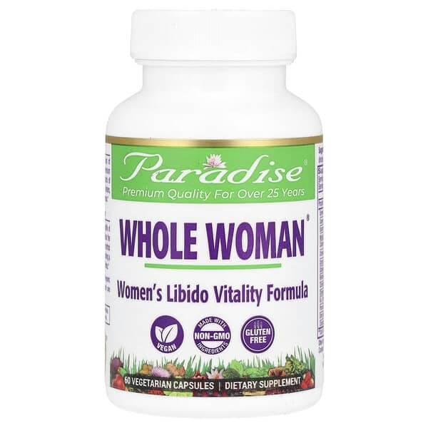 Whole Woman®, Women's Libido Vitality Formula, 60 Vegetarian Capsules
