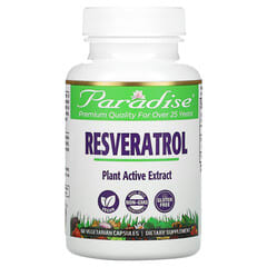 Paradise Herbs, Resveratrol, 60 Vegetarian Capsules