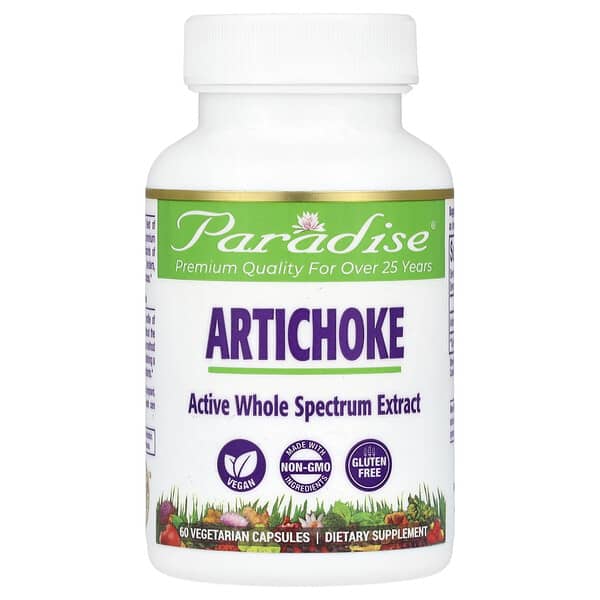 Artichoke, 60 Vegetarian Capsules (250 mg per Capsule)