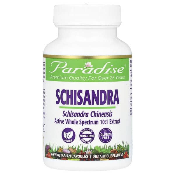 Schisandra, 60 Vegetarian Capsules (250 mg per Capsule)