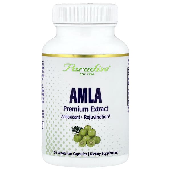 Amla, 60 Vegetarian Capsules (250 mg per Capsule)