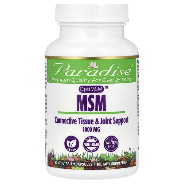MSM, 1,000 mg, 90 Vegetarian Capsules