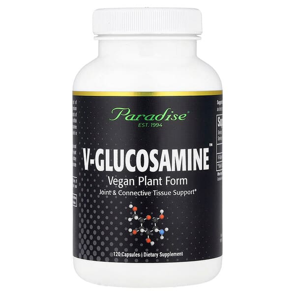 Paradise Herbs, V-Glucosamine™, 120 Capsules (750 mg per Capsule) — product photo 1