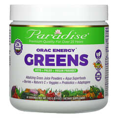 Paradise Herbs, ORAC Energy Greens, 182 g (6,4 oz.)