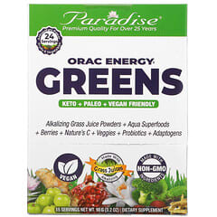 Paradise Herbs, ORAC-エナジー® グリーンズ, 15 パケット, 各 6 g