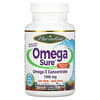 Omega Sure, Omega-3 Concentrate, 1,000 mg, 60 Pesco Vegetarian Softgels