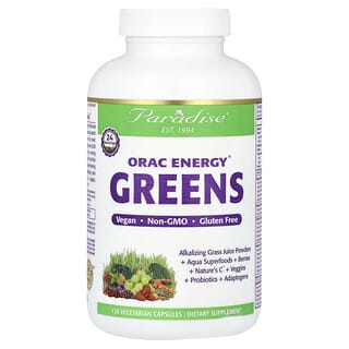 Paradise Herbs, ORAC Energy® Greens, 120 Vegetarian Capsules