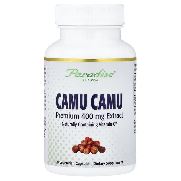 Camu Camu Extract, 400 mg, 60 Vegetarian Capsules