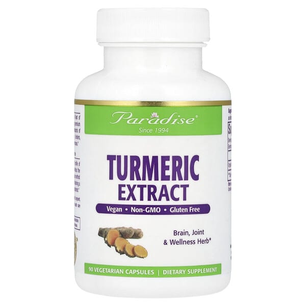 Turmeric Extract, 500 mg, 90 Vegetarian Capsules