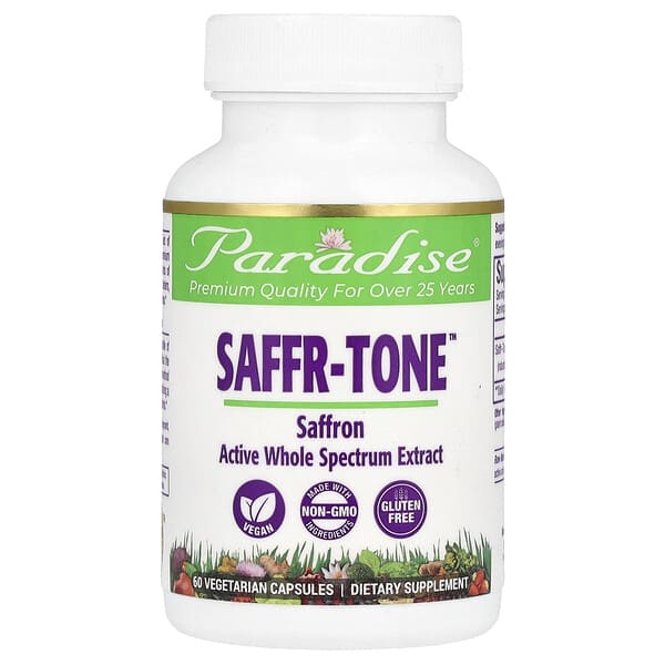 Saffr-Tone, 15 mg, 60 Vegetarian Capsules