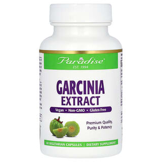 Paradise Herbs, Garcinia, 60 capsules végétariennes