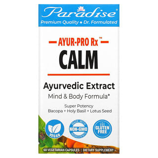 Paradise Herbs, AYUR-Pro Rx, Calme, 60 capsules végétariennes