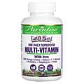 Earth's Blend One Daily Superfood Multi-Vitamin With Iron - 60 Vegetarian Capsules 3 thumbnail image