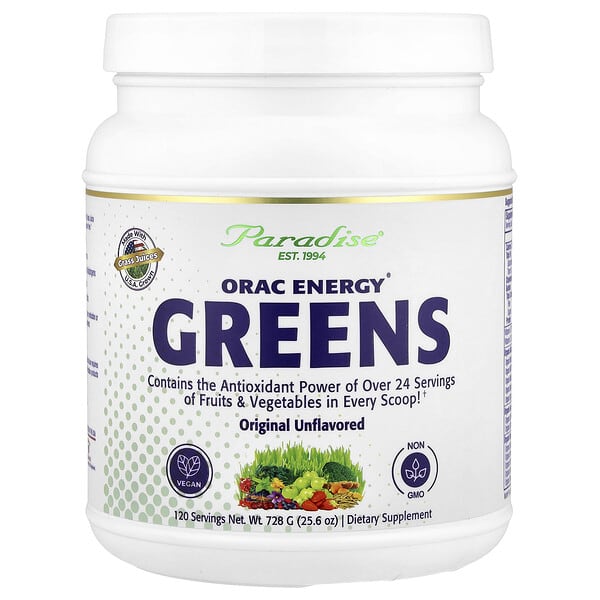 ORAC Energy® Greens, Original Unflavored, 25.6 oz (728 g)