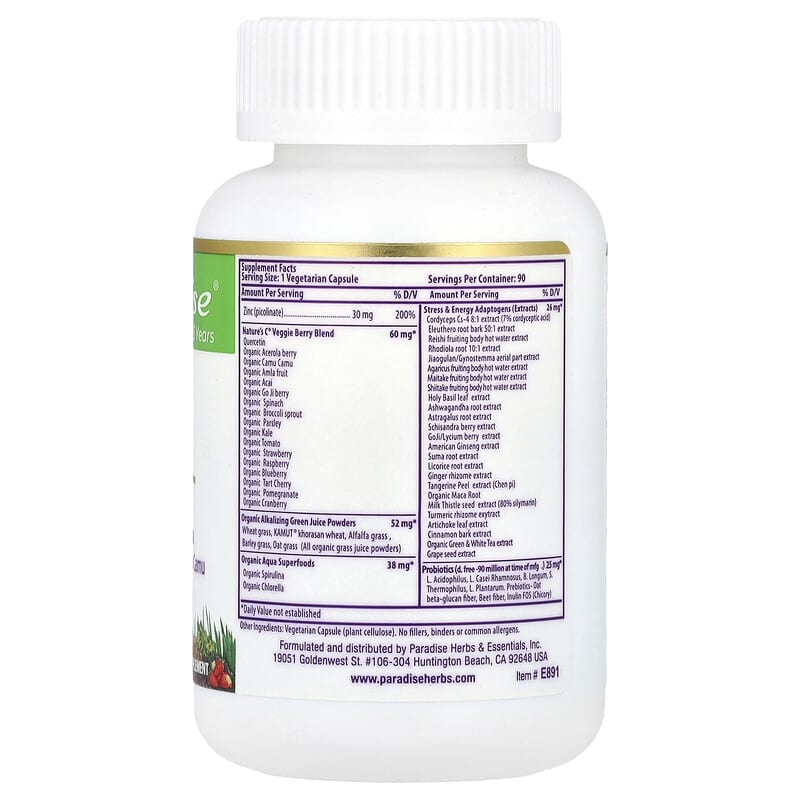 Earth's Blend, Zinc Picolinate, 30 mg, 90 Vegetarian Capsules