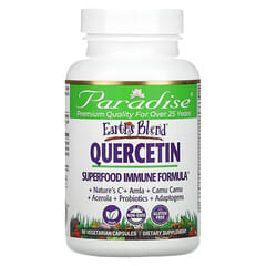 Paradise Herbs, Earth's Blend, Quercetin, Superfood Immune Formula, 90 Vegetarian Capsules