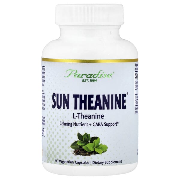 Sun Theanine®, 90 Vegetarian Capsules (200 mg per Capsule)