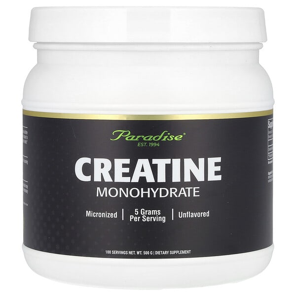 Creatine Monohydrate, Unflavored, 500 g