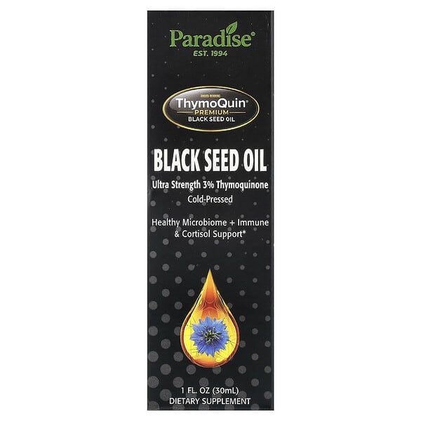 Paradise Herbs, 블랙 씨드 오일, 30ml(1fl oz)