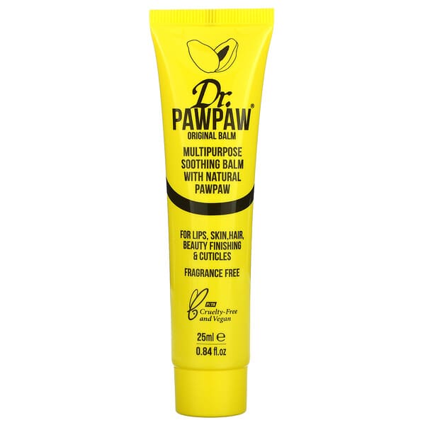 Dr. PAWPAW, Multipurpose Soothing Balm with Natural PawPaw, Original, 0