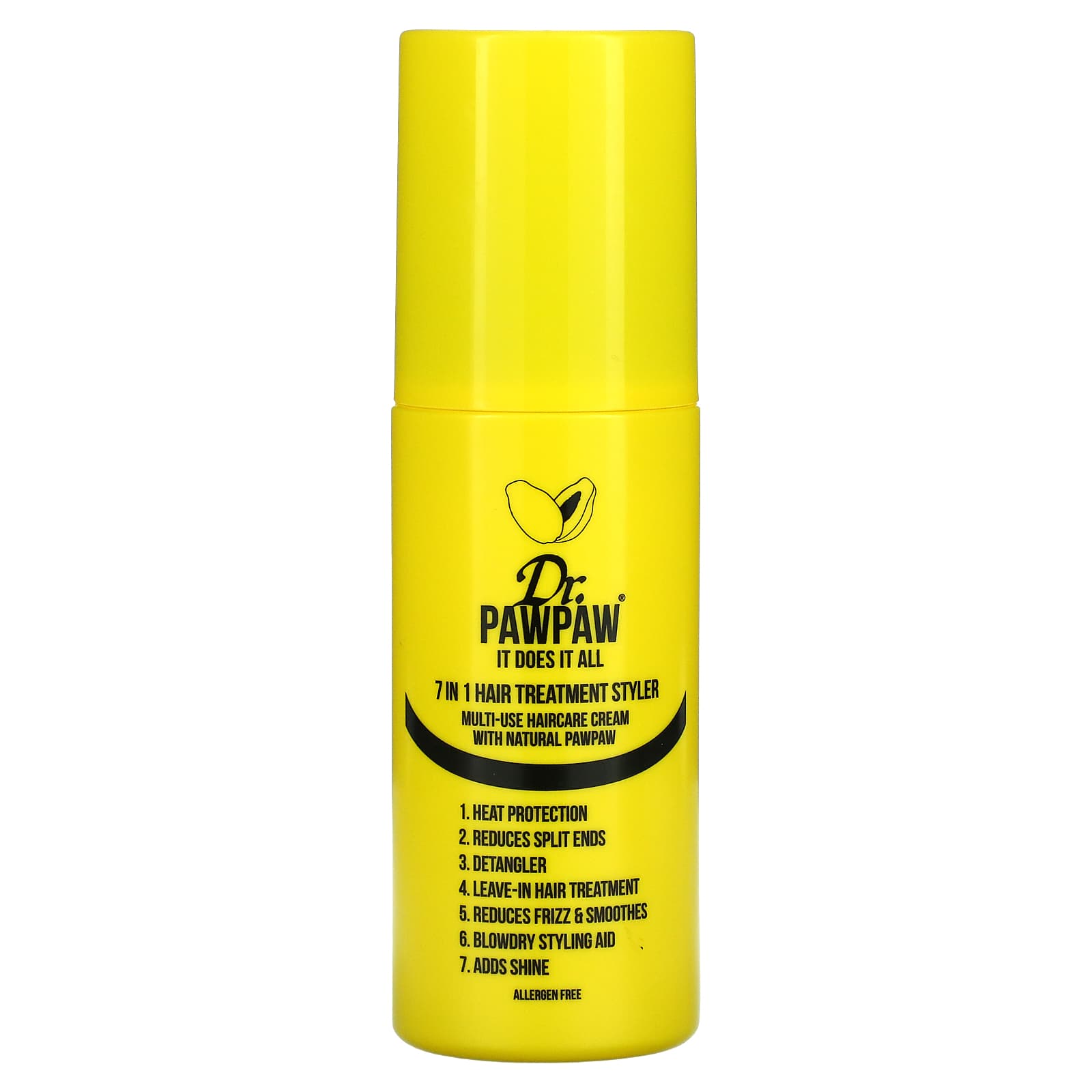 Dr. PAWPAW, 7-In-1 Hair Treatment Styler, Multi-Use Haircare Cream with